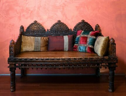 Arabesque Three-Seater Sofa — Egyptian hotel furniture by Otelia