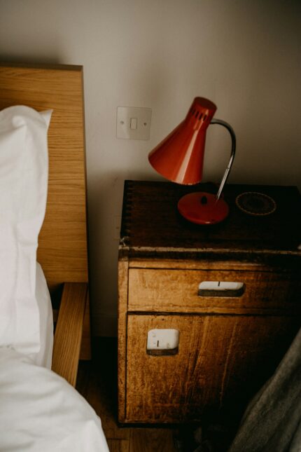 Carved Nightstand — Classic hotel furniture by Otelia