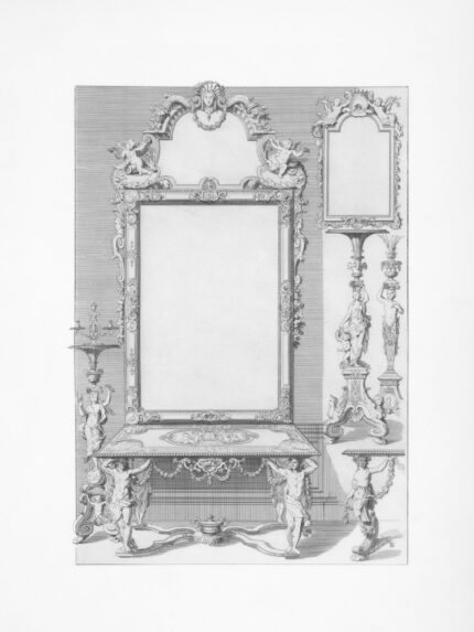 Console Table with Mirror — Classic hotel furniture by Otelia