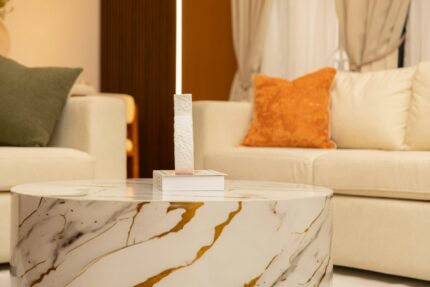 Marble-Top Coffee Table — Classic hotel furniture by Otelia
