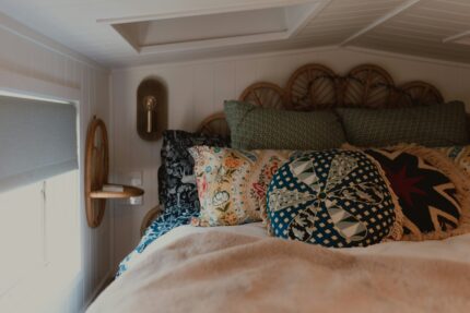 Rattan King Bed — Summer Beach hotel furniture by Otelia