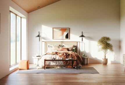 Rattan Nightstand — Summer Beach hotel furniture by Otelia