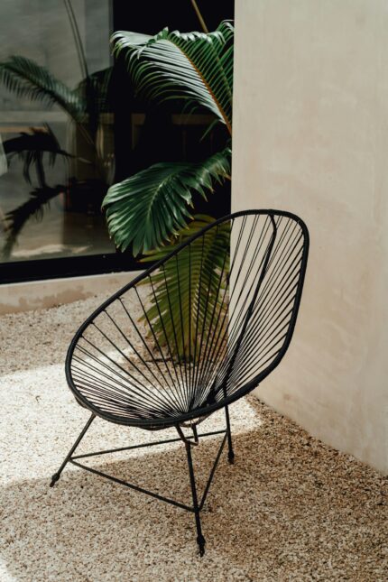 Rope Outdoor Chair — Modern hotel furniture by Otelia