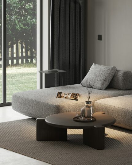Travertine Coffee Table — Contemporary hotel furniture by Otelia